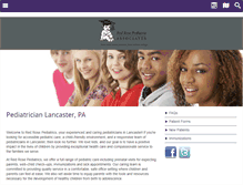 Tablet Screenshot of mylancasterpediatrician.com